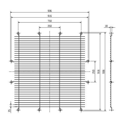 三菱 ソーワテクニカ 【G-80N3】※ 農事用有圧換気扇システム部材 前ガード  管理番号：3080