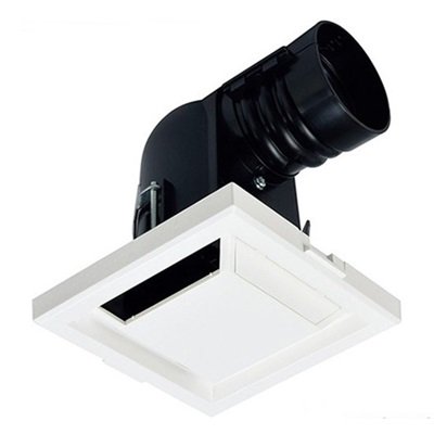 ▲三菱 【P-05GLD2】 換気扇 ロスナイセントラル換気システム部材 φ50mm接続用給気グリル 吹出方向選択形  