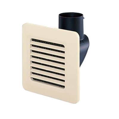 ▲三菱 【P-05GLK-BE】 換気扇 ロスナイセントラル換気システム部材 φ50mm接続用給排気グリル 壁グリル 床取付可能  