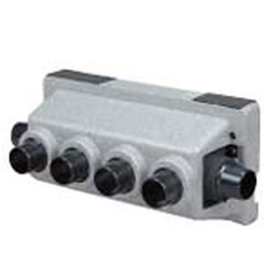 ▲三菱 【P-06PG】 換気扇 ロスナイセントラル換気システム部材 6分岐給気フランジ  