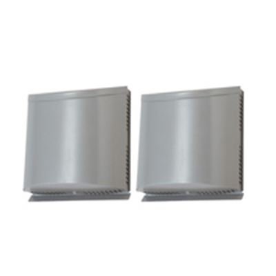 ▲三菱 【P-100VSQ5】 換気扇 壁掛2パイプ取付タイプ・ダクト用ロスナイ専用フード 角形 防虫網付  