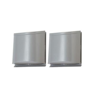 ▲三菱 【P-100VSSQ5】 換気扇 壁掛2パイプ取付タイプ・ダクト用ロスナイ専用フード 防音用フード 防虫網付  