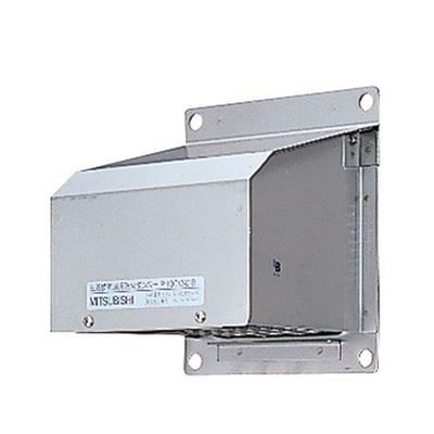 三菱 【P-13CVSD-BL】● 換気扇 ダクト用システム部材 防火ダンパー付フード  