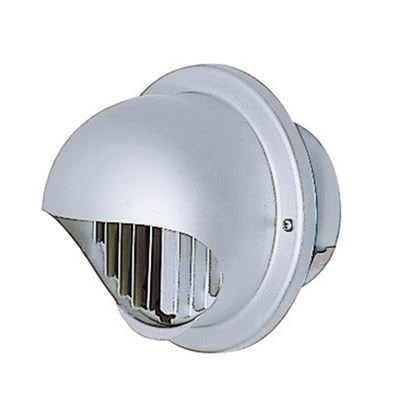 ▲三菱 【P-13FAD5】 換気扇 ダクト用システム部材 防火ダンパー付丸形フード ギャラリ付  
