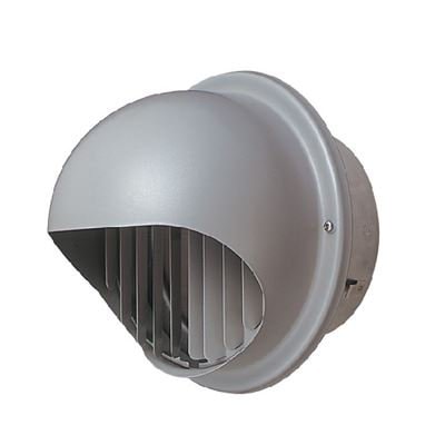 ▲三菱 【P-13FSDK5-BL】 換気扇 ダクト用システム部材 防火ダンパー付丸形フード ギャラリ付  
