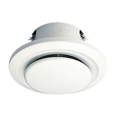 ▲三菱 【P-13GLC4】 換気扇 ロスナイセントラル換気システム部材 丸形給排気グリル 風量調節形  