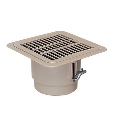 ▲三菱 【P-13GLU-BR】 換気扇 ロスナイセントラル換気システム部材 薄形グリル 床取付可能  