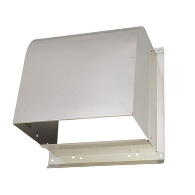 ▲三菱 【P-20CVSP5】 標準換気扇システム部材 ステンレス製ウェザーカバー アンダープレート付  