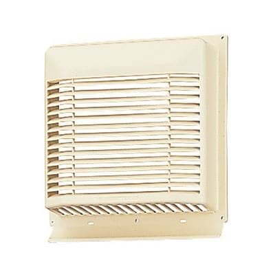 ▲三菱 【P-25CVPX】 標準換気扇システム部材 プラスチック製エクステリアフード 適用25cm用  