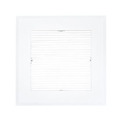 三菱 【P-395GB3-C】※ ダクト用換気扇別売グリル インテリア格子タイプ クールホワイト  管理番号：3080