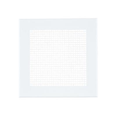 三菱 【P-395GB3-J】※ ダクト用換気扇別売グリル 十字格子タイプ クールホワイト  管理番号：1340