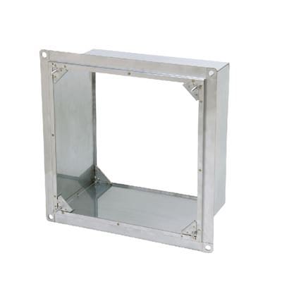 ●三菱 【PS-20UWD3】※ 業務用有圧換気扇用薄型取付枠 システム部材 防火ダンパー付タイプ ウェザーカバー用  旧品番PS-20UWD 管理番号：1340