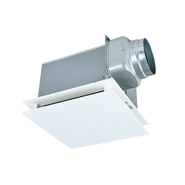 三菱 【VD-20ZLE14-FPS】※ 天井埋込形ダクト用換気扇 消音形 フラットインテリアタイプ 居間 事務所 店舗用 旧品番：VD-20ZLE13-FPS 管理番号：1340
