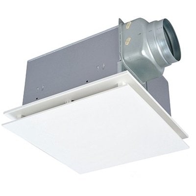 三菱 【VD-23ZLEP13-FPS】※ 天井埋込形ダクト用換気扇 消音形 フラットインテリアタイプ 居間 事務所 店舗用 旧品番VD-23ZLEP12-FPS 管理番号：3080