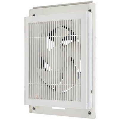 ▲三菱 【EX-25ST4-S】 換気扇・ロスナイ 標準換気扇 店舗用 格子タイプ 連動式シャッター  