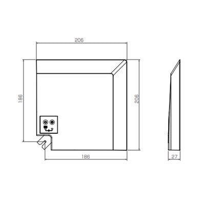 ▲三菱 【PAR-SB1LA】 店舗・事務所用パッケージエアコン（Ｍｒ．ＳＬＩＭ）  別売 無線通信キット   