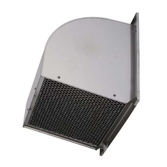 ▲三菱 【W-25SDBC】 産業用送風機 別売 有圧換気扇用部材 ＳＵＳ製ウェザーカバー 防火ダンパー・防鳥網付  