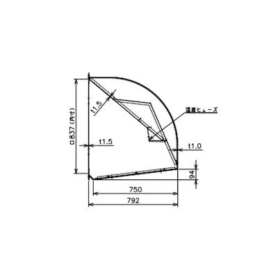 三菱 【W-80KSDACM】※ 産業用送風機 別売 有圧換気扇用部材 ＳＵＳ製ウェザーカバー 防火ダンパー・防虫網付  管理番号：3080