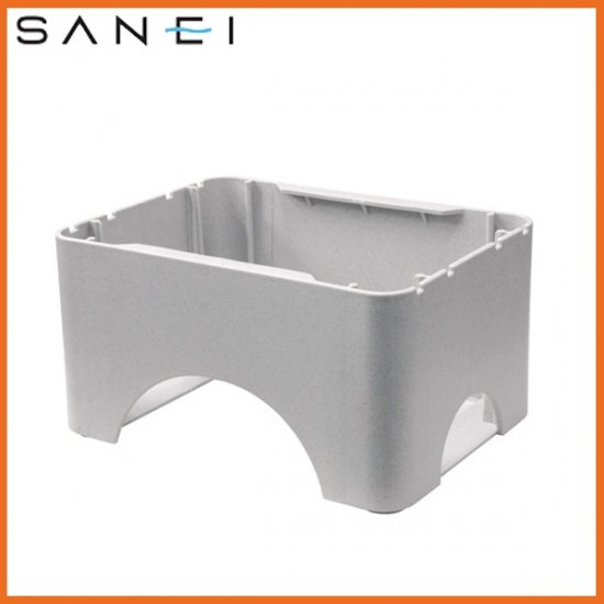 ▲三栄水栓 SANEI【HW80-1-450】水栓柱パン用架台