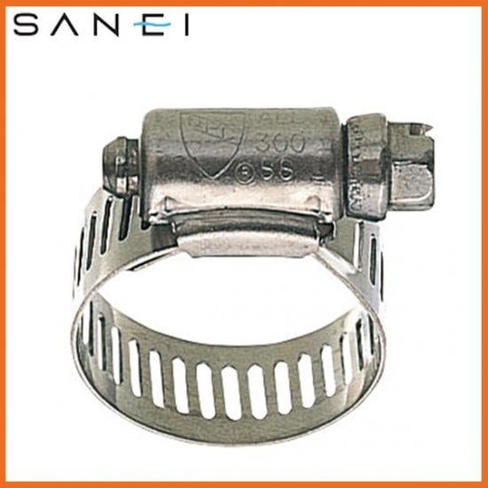 ▲三栄水栓 SANEI【D101-HS16】ステンレス自在バンド