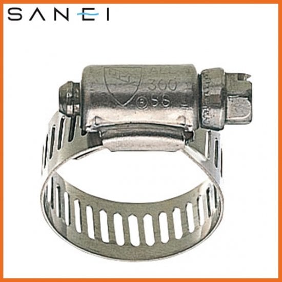 ▲三栄水栓 SANEI【D101-HS24】ステンレス自在バンド