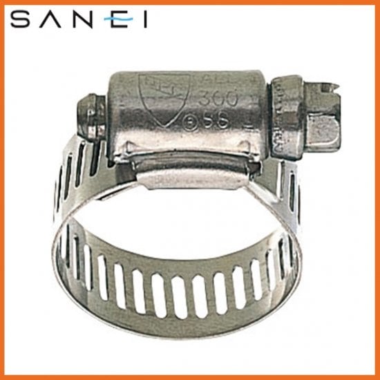 ▲三栄水栓 SANEI【D101-HS40】ステンレス自在バンド