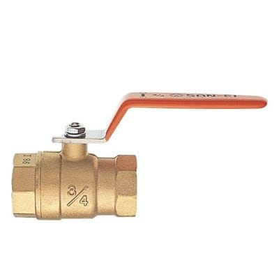 ▲三栄水栓 SANEI【JV650-40】ボールバルブT型