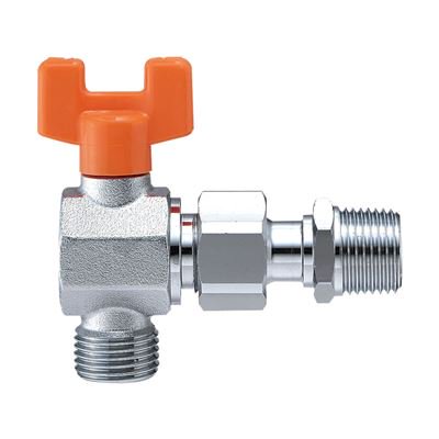 ▲三栄水栓 SANEI【V62-13】アングルボールバルブ