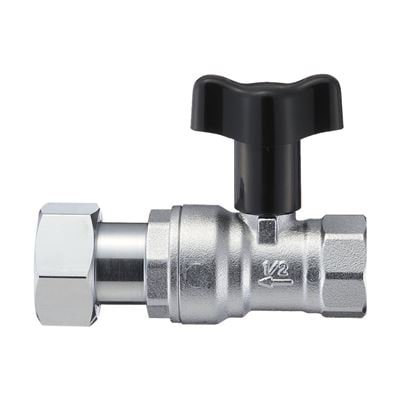 ▲三栄水栓 SANEI【V657BV-20X13】ナット付逆止付ボールバルブ