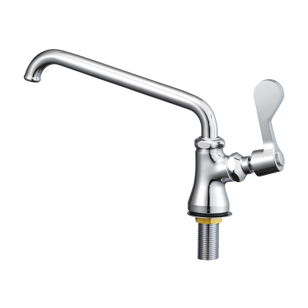 ▲三栄水栓 SANEI【A5370-13】厨房用立形上向自在水栓