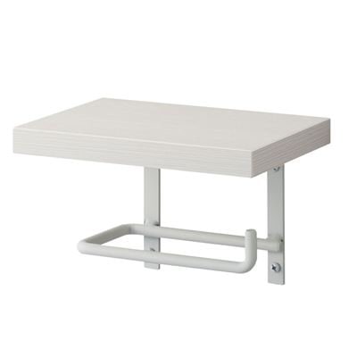 ▲三栄水栓 SANEI【W2107-W】アイアンペーパーホルダー棚付