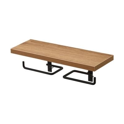 ▲三栄水栓 SANEI【W2807-D】ダブルペーパーホルダー棚付