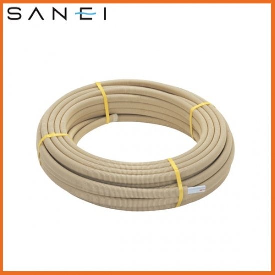 ▲三栄水栓 SANEI【T421R-863E-10A】※サヤ管付ペア樹脂管