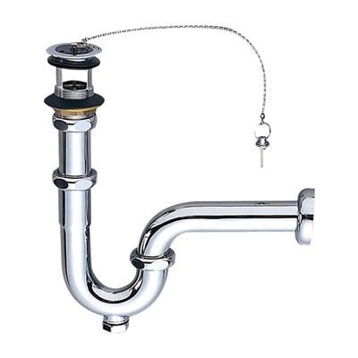 ▲三栄水栓 SANEI【H712-32】アフレ付Pトラップ