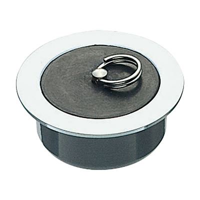 ▲三栄水栓 SANEI【H20-40】ゴム栓付風呂栓