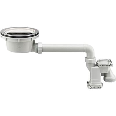 ▲三栄水栓 SANEI【H6560S】流し台薄型トラップ