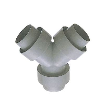 ▲三栄水栓 SANEI【PH62-35】排水ホースY型ツギテ