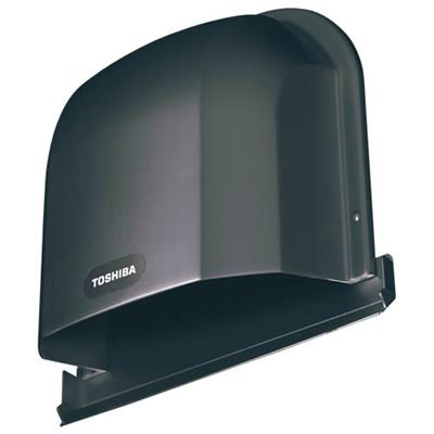 ●東芝【DV-141CLUY(K)】長形パイプフード プチフード ガラリ付 色：ブラック
