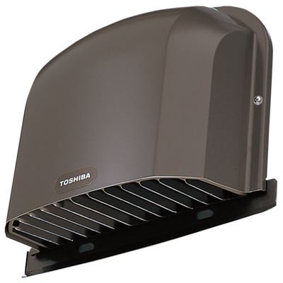 ●東芝【DV-141LDY(T)】防火ダンパー付長形パイプフード ガラリ付 色：ブラウン