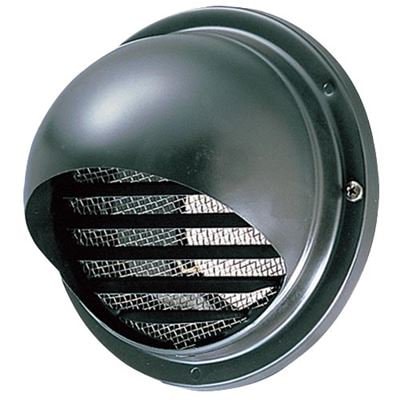 ●東芝【DV-141RNV(K)】丸形パイプフード ガラリ・防虫網付 色：ブラック