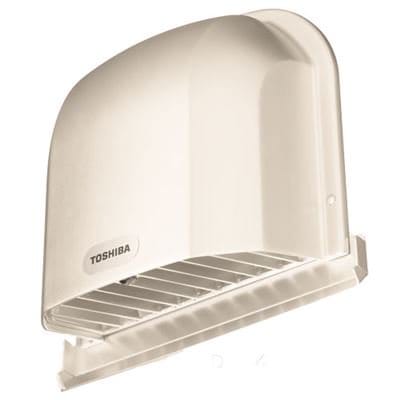 ●東芝【DV-142CLDUY(W)】防火ダンパー付長形パイプフード プチフード ガラリ付 色：ホワイト