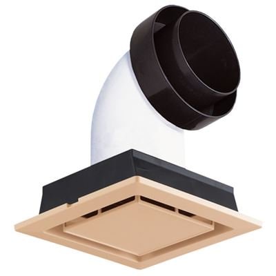 ●東芝【DV-1KKF1(T)】エルボ付給排気グリル フィルター付 色：ブラウン