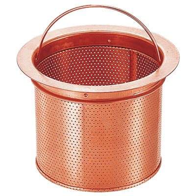 ▲KAKUDAI カクダイ【451-301】流し台バスケット（銅製）