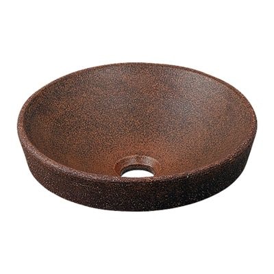 ▲KAKUDAI カクダイ【493-012-M】※※メーカー直送のみ※ 丸型手洗器//窯肌管理番号：1870