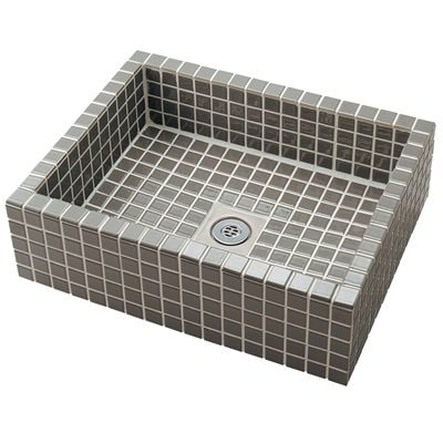 ▲KAKUDAI カクダイ【624-971】※※メーカー直送のみ※ 水栓柱パン（タイル張り・灰緑）管理番号：1870