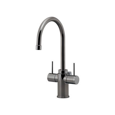 ▲KAKUDAI カクダイ【721-013-DS】浄水器取付用水栓（分岐つき） ダークシルバー蛇口