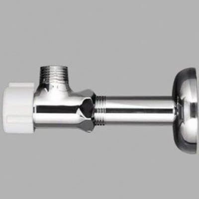 ▲KVK【K1000P2】アングル形止水栓 銅パイプ・ナットなし 