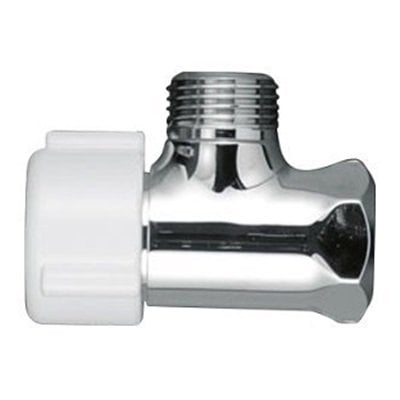 ▲KVK【K1000P4】アングル形止水栓 ナットなし 