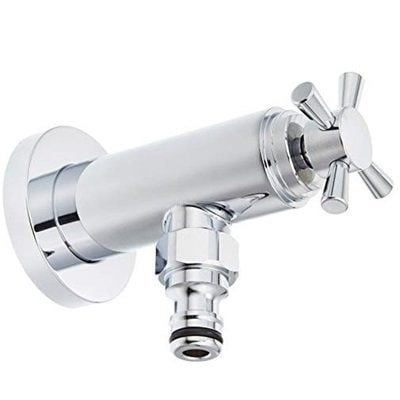 ▲KVK【K1400SPZ】屋外ホース接続水栓 寒冷地仕様 