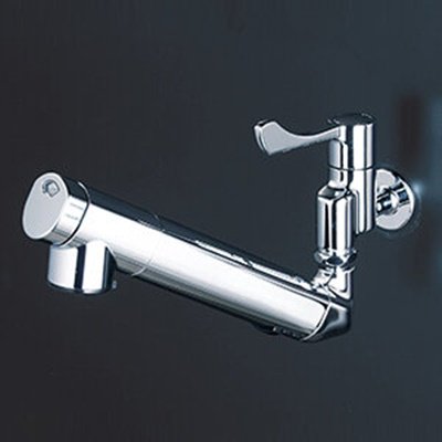 ▲KVK【K1610ZN2】浄水器内蔵自在水栓 L210mmパイプ付 寒冷地仕様 蛇口